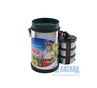 Индивидуальный полевой судковый термос полностью нержавеющий 31368